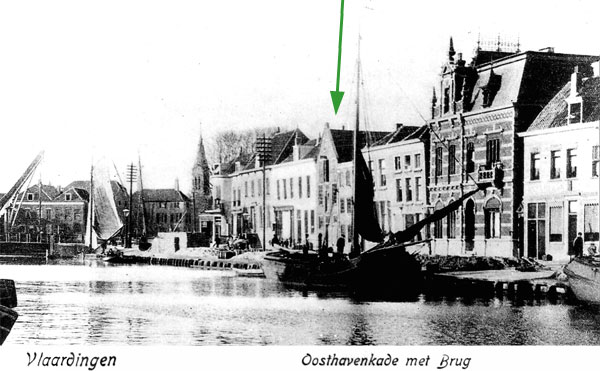 Vlaardingen - Oosthavenkade met brug