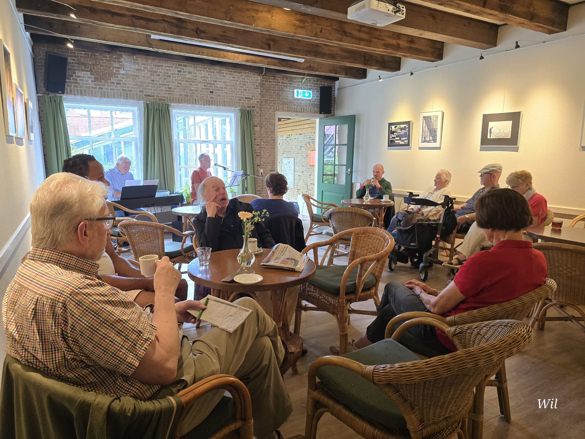 Wat een gezellige ruimte!