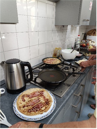 Een echte traditie: jaarafsluiting met pannenkoeken!